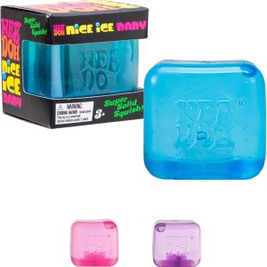 Schylling NeeDoh Nice Ice Baby – Sensory Squeeze Toy – Super Solid Squish – 1.25 Wide – Color May Vary (Pack of 1)