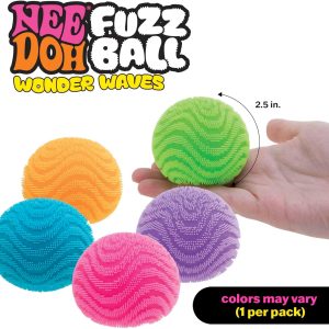 NeeDoh Fuzz Ball – One Per Pack (Wonder Waves)
