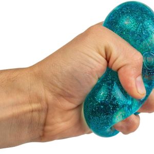 NeeDoh Nice Cube Glitter & Glow : Toys & Games