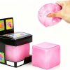 Nice Ice Stress Cube. Squishy Fidget Toy Cubes. Slow Rising Squeeze Cube Balls. Non-Sticky Desk Toy for Relaxation & Focus for Adult. (NeeDoh) 1Pack Pink : Toys & Games