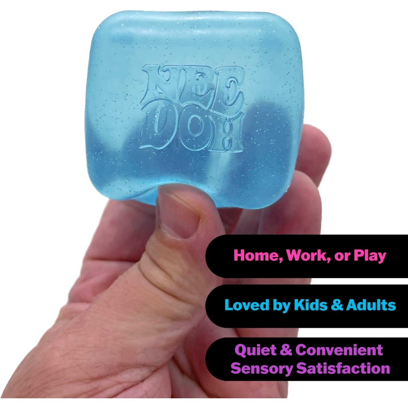 NeeDoh Nice Cube – Solid Squish