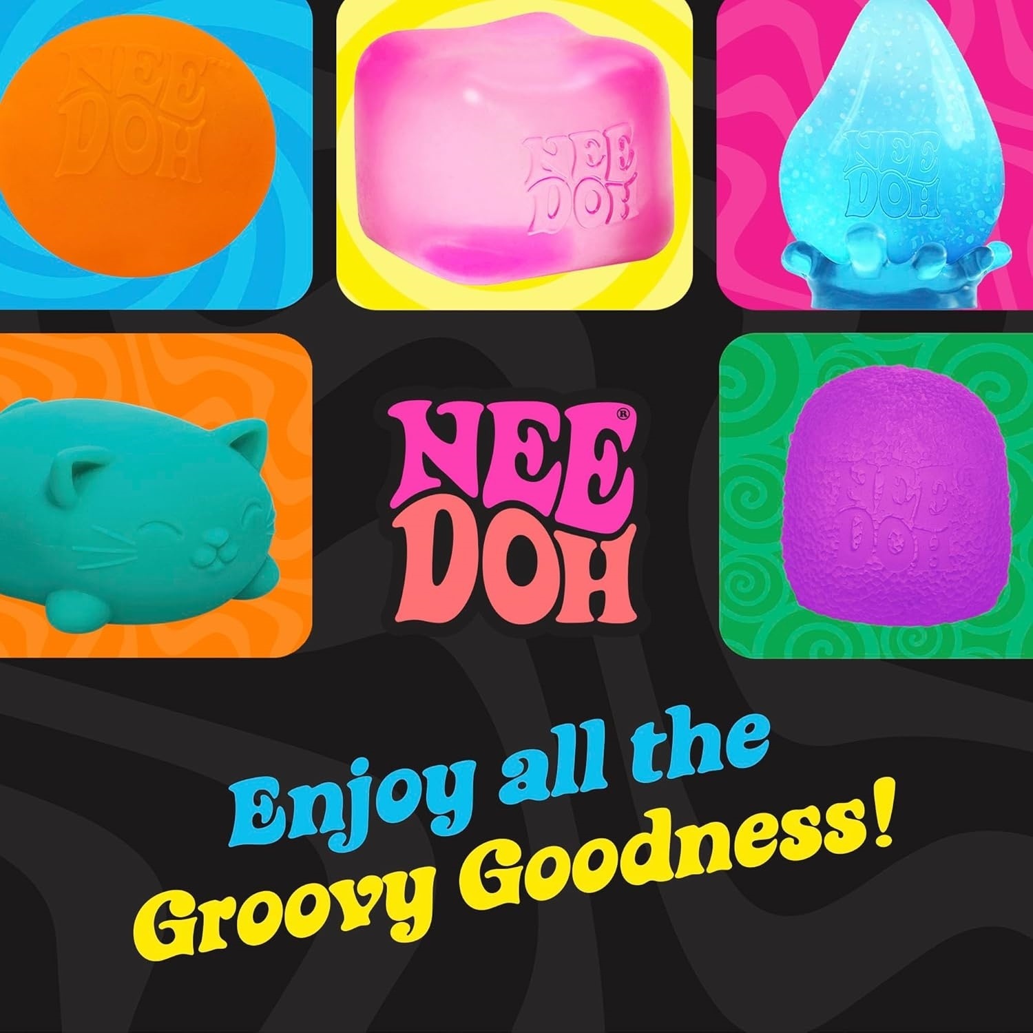 NeeDoh Original Sensory Ball – Assorted Colors