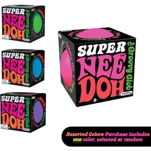 Super NeeDoh – Jumbo Stress Ball – 4.5” – Assorted
