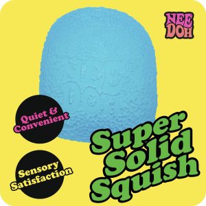 Schylling NeeDoh Gumdrop – Textured Sensory Toy with Super Solid Squish – 2.5 Tall – Colors May Vary (Pack of 1) : Toys & Games