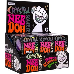 NeeDoh Crystal – Liquid-Filled Sensory Ball – Assorted
