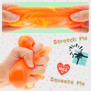 eeDoh Nice Cube C Solid Squish C Yellow & Orange