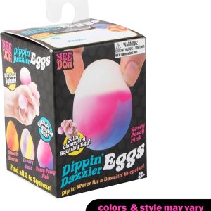 Schylling Needoh Dippin Dazzler – Sensory Squeeze Toy – Colors May Vary