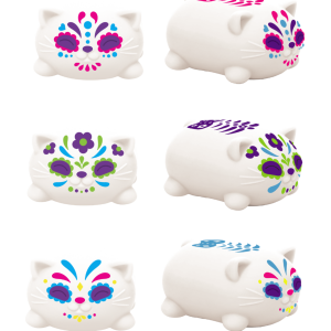 NeeDoh Sugar Skull Cats – US 9618