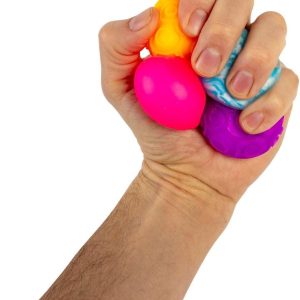 Schylling NeeDoh Teenie Single – Sensory Squeeze Toy – Mini Groovy Glob – 1.25 Wide – Color May Vary (Pack of 1)